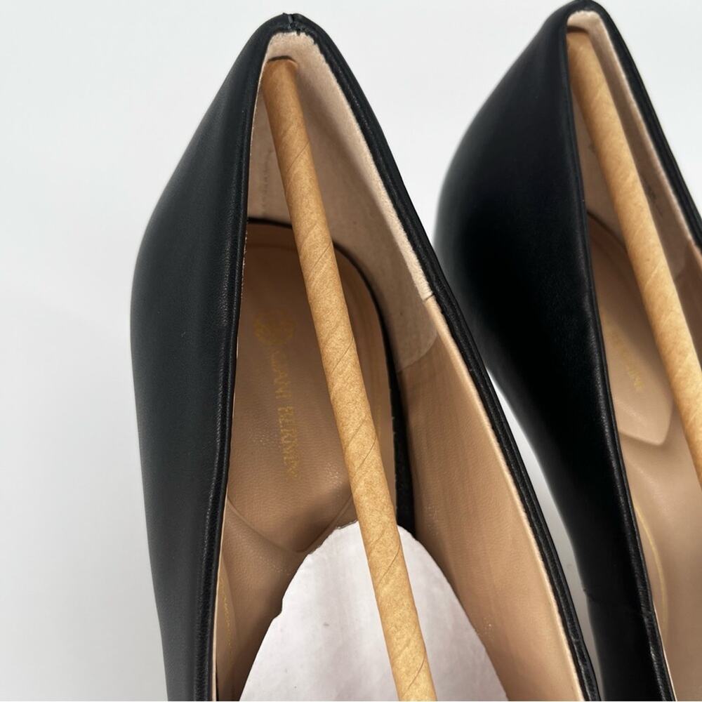 Giani Bernini Verronica Almond Toe Pump heels black beauty - 7 - Picture 10 of 14